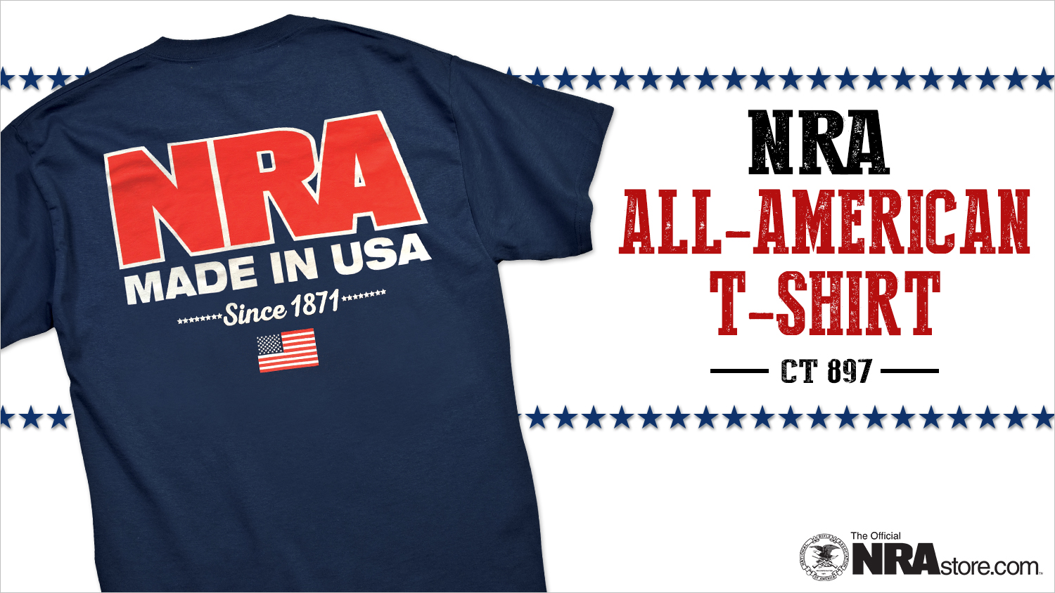 NRA Blog | Show Off Your NRA Pride With The All-American T-Shirt