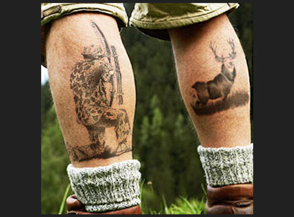 duckdeer hunting tattoos