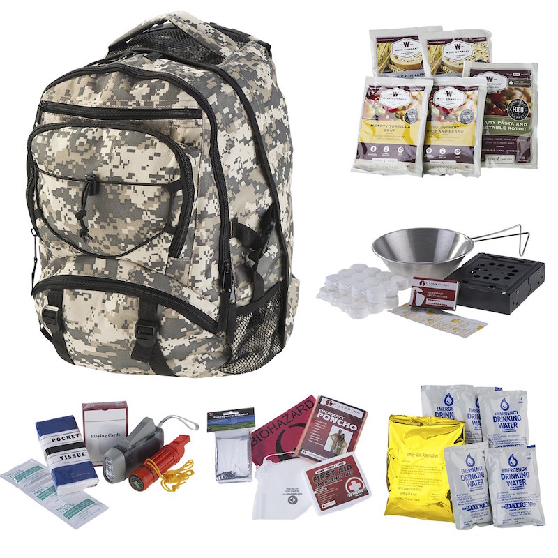 5 day emergency backpack hot sale