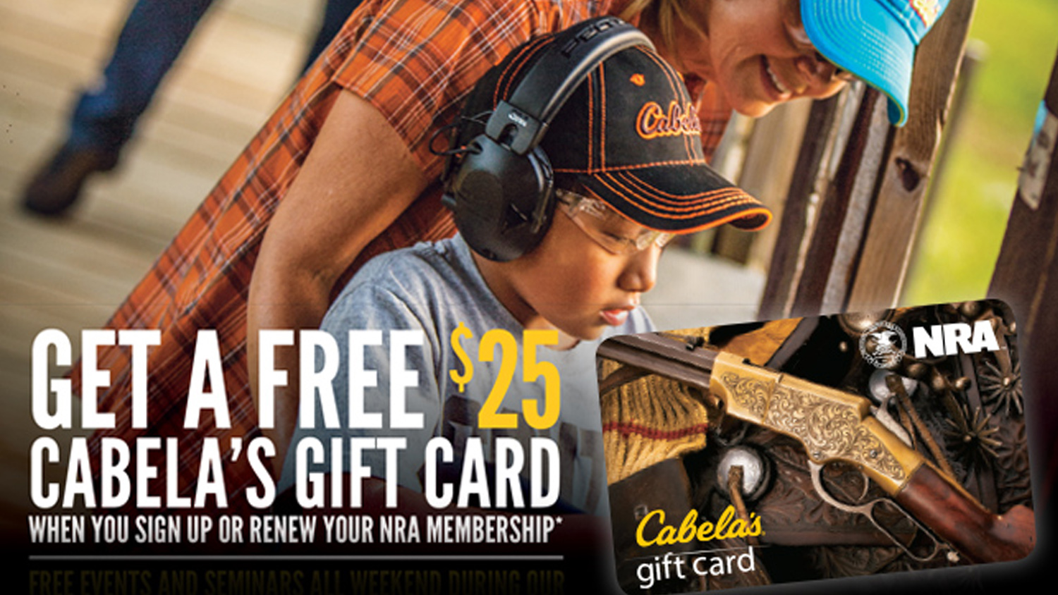 NRA Blog Cabela's Hosts NRA Weekend February 1112