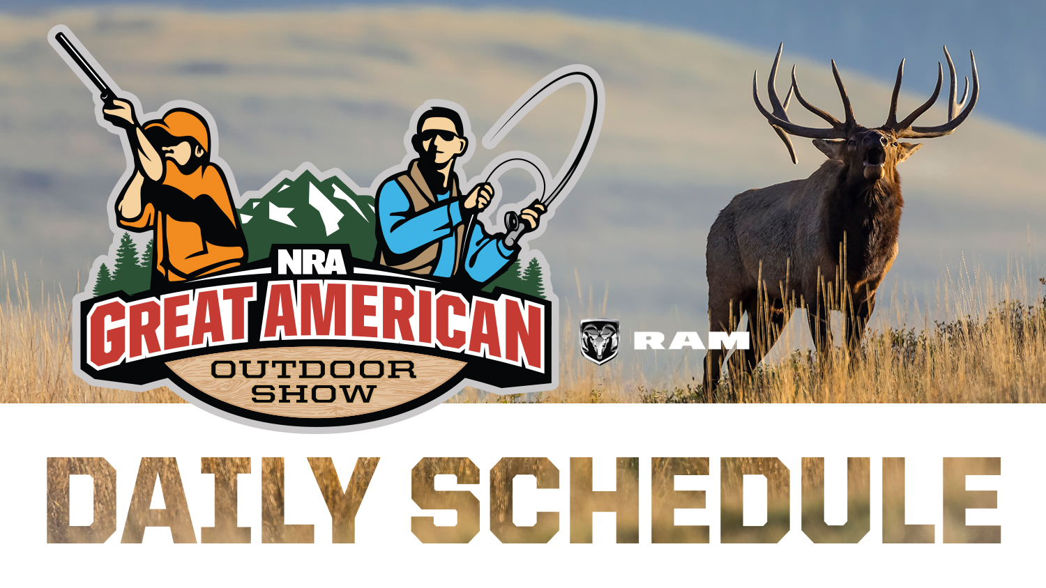2019 Great American Outdoor Show Daily Schedule - Sunday, February 3